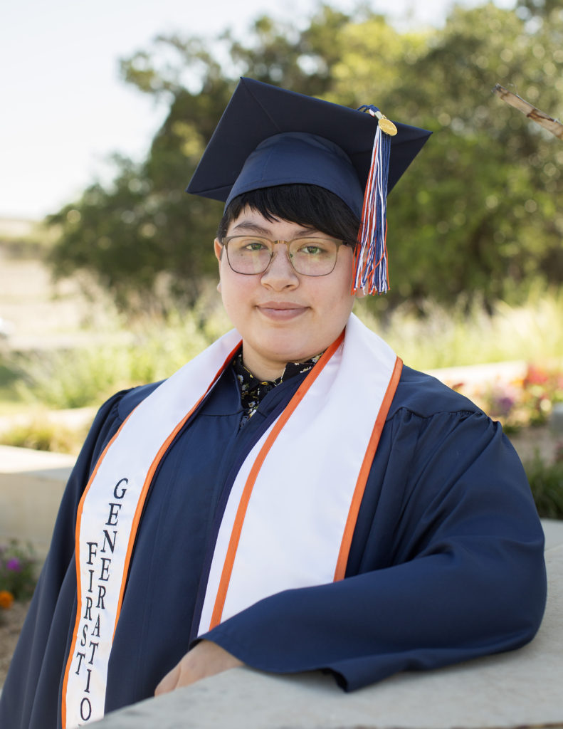 Senior Portrait of UTSA graduate student